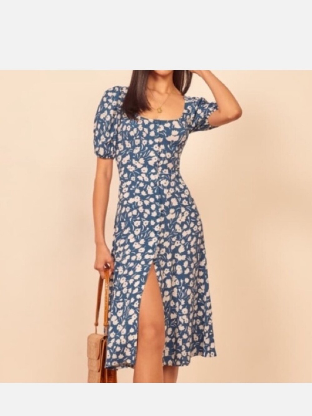 Reformation Beechwood Tulip Dress Size 6
